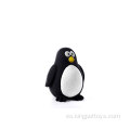 Juguete para mascotas sonido chillido pingüino látex juguete para perros